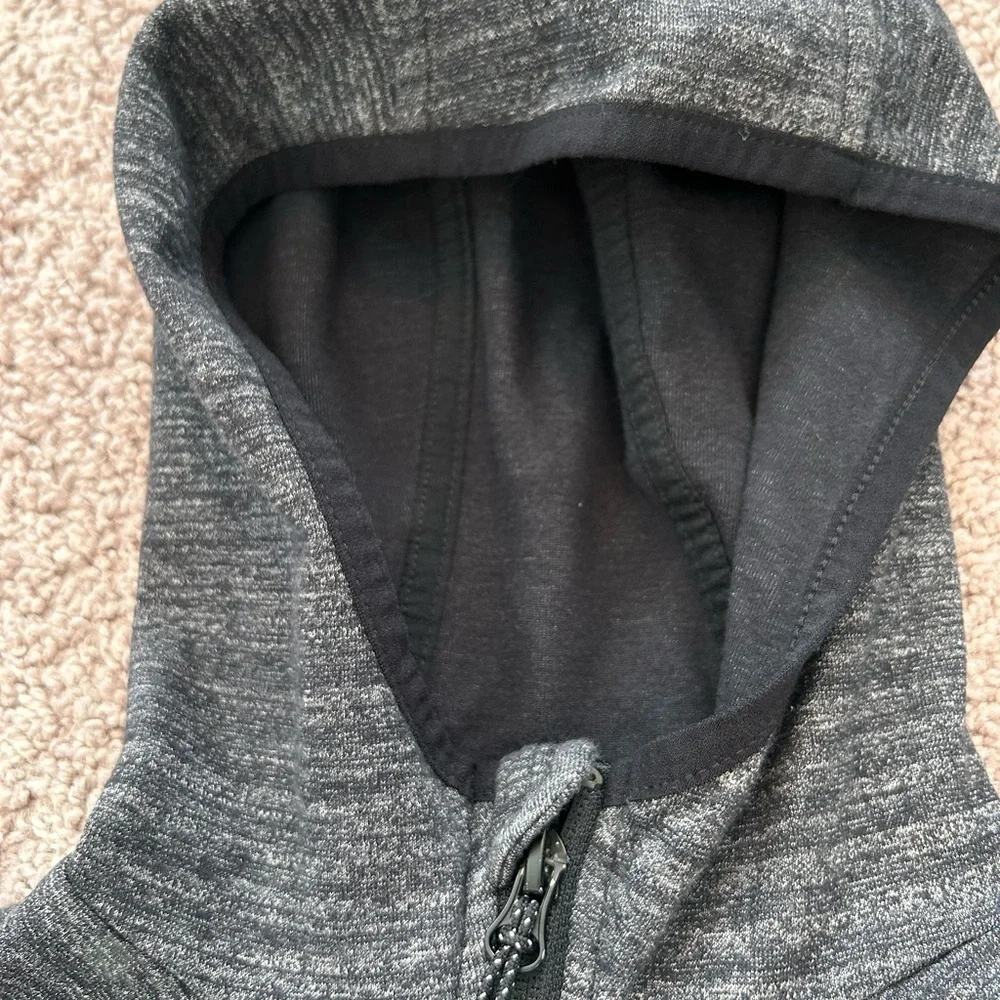 All in Motion Charcoal Hoodie w Pockets Size S